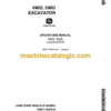 John Deere 490D, 590D Excavator Operator's Manual (OMAT126018)