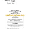 John Deere 457, 457 Silage Special and 557 Round Balers Operator's Manual (OME126850)