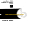John Deere JD380 JD480-A JD480-B Forklifts Technical Manual (TM1060)