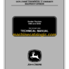 John Deere X495 and X595 Garden Tractors Technical Manual (TM2158)