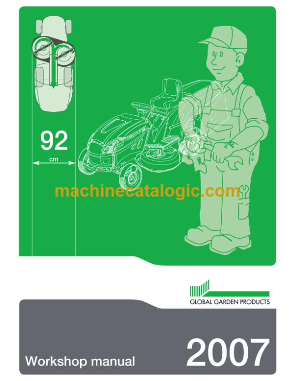 John Deere N92 - LR135 Tractor Workshop Manual (TMLR135)