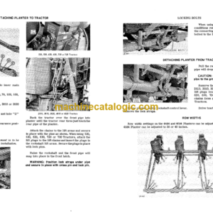 John Deere 4484, 4684, and 4884 Cotton and Corn Planters Operator’s Manual (OMB25416)