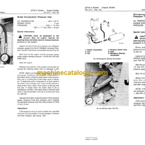 John Deere JD740-A Grapple Skidder Technical Manual (TM1213)