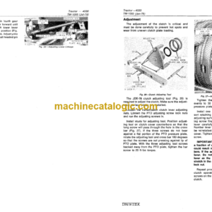 John Deere 4030 Tractor Technical Manual (TM1055)