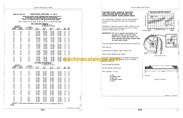 John Deere 7300 STACK-FOLD MAXEMERGE2 INTEGRAL PLANTER Operator's Manual (OMA54958)