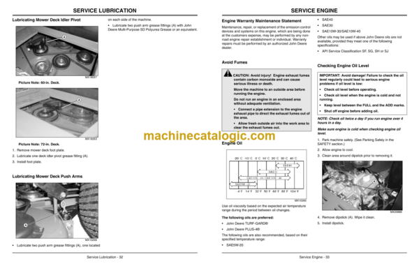 John Deere 777 and 797 Mid-Mount Z-Trak Operator's Manual (OMTCU20641L4)