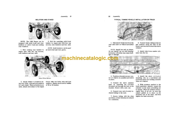 John Deere 1065 Wagon With Four-Wheel Hydraulic Brakes Operator's Manual (OMW15255)