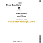 John Deere 1380 Mower-Conditioner Technical Manual (TM1204)