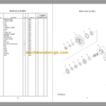 Hitachi Shinrai Power BX100 Backhoe Loader Parts Catalog & Equipment Components & Engine Parts Catalog