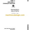 John Deere 750B LT and 850B LT Crawler Tractor Operator's Manual (OMT153078)