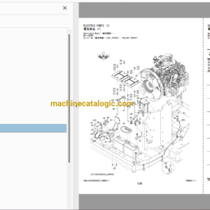 Hitachi ZX160LC-6 Hydraulic Excavator Full Parts Catalog