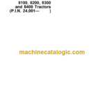 John Deere 8100, 8200, 8300 and 8400 Tractors Operator's Manual (OMAR162536)