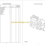 Hitachi Shinrai Power BX100 Backhoe Loader Parts Catalog & Equipment Components & Engine Parts Catalog