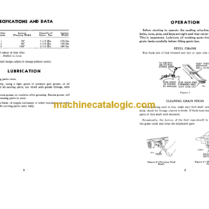 John Deere 500C-H, 700C-H and 800C-H Series Disk Tillers for Seeding Attachment Operator’s Manual (OMW12550)