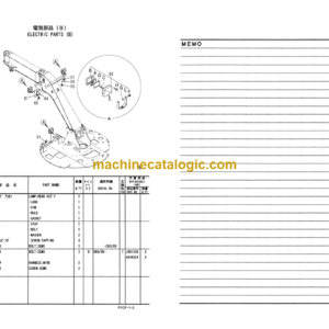 Hitachi K-75UR Parts Catalog