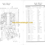 Hitachi CH40 Inner Parts Catalog