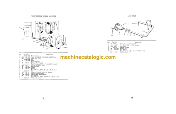 John Deere 500-H, 550C-H, 700C-H, 750C-H, 800C-H, 850C-H Heavy Disk Tillers Series Operator's Manual (OMW6250)