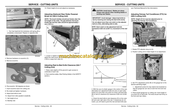 John Deere 7500, 7700, 8500, 8700, 8800, 7500 & 8500 E-Cut Hybrid Lightweight Fairway Mower Operator's Manual (OMTCU26681)