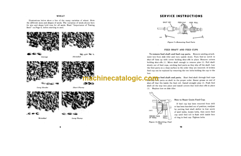 John Deere 500C-H, 700C-H and 800C-H Series Disk Tillers for Seeding Attachment Operator's Manual (OMW12550)