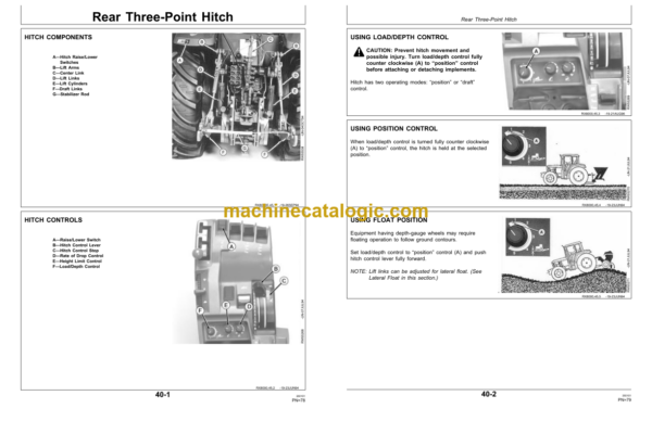 John Deere 8100, 8200, 8300 and 8400 Tractors Operator's Manual (OMAR162536)