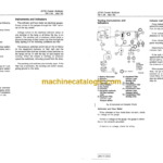 John Deere JD750 Crawler Bulldozer Technical Manual (TM1136)