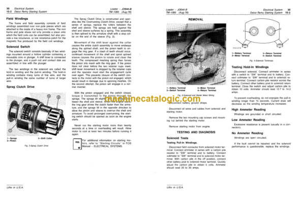 John Deere 644-B Loader Technical Manual (TM1095)