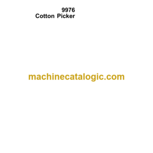 John Deere 9976 Cotton Picker Operator's Manual (OMN200526)