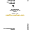 John Deere 3300 and 4400 Combines Operator's Manual (OMH95656)