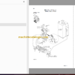 Hitachi Zaxis ZX20UR Hydraulic Excavator Parts Catalog & Equipment Components Parts Catalog