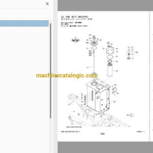 Hitachi ZX160LC-7 Hydraulic Excavator Parts and Equipment Components Parts Catalog