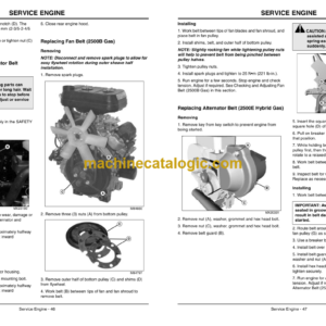 John Deere 2500B and 2500E Professional Greensmower Hybrid Operator’s Manual (OMTCU26781)