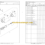 Hitachi CH40-2 Crawler Carrier (TM-22ZCH Hydraulic Crane) Parts Catalog