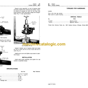 John Deere 2520 Tractor Technical Manual (TM1004)