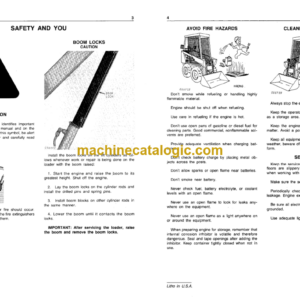 John Deere 70 Skid Steer Loader Technical Manual (TM1072)