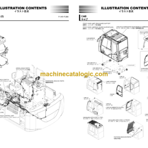 Hitachi ZX190LC Series Hydraulic Excavator Parts Catalog