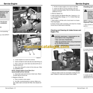 John Deere WG32A, WG36A, WG48A Commercial Walk Behind Mower Operator’s Manual (OMTCU30940)