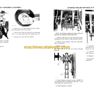 John Deere 7000 Max-Emerge 6-Row Wide, 8-Row Narrow and Wide and 12-Row Narrow Drawn Planters Operator’s Manual (OMA40642)