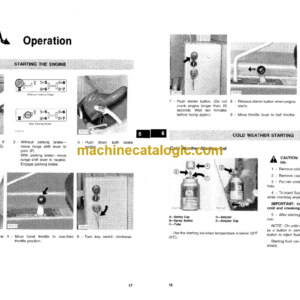 John Deere JD310-A Backhoe Loader Operator’s Manual (OMT66837)