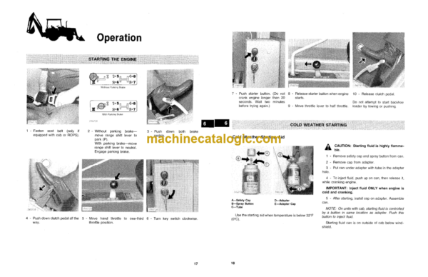 John Deere JD310-A Backhoe Loader Operator's Manual (OMT66837)