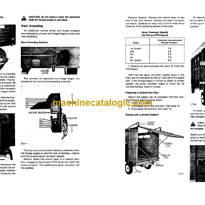 John Deere 214 and 216 Forage Wagons Operator’s Manual (OMW21341)