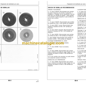 John Deere Sembradoras integrales MaxEmerge@ Plus 1700 y 1730 Operator’s Manual (OMA62541)