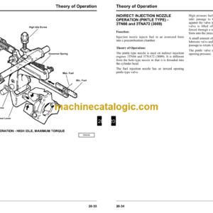 John Deere 220 Series Diesel Engines Component Technical Manual (CTM3)