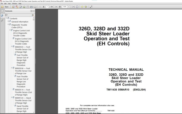 Deere Service manual PDF