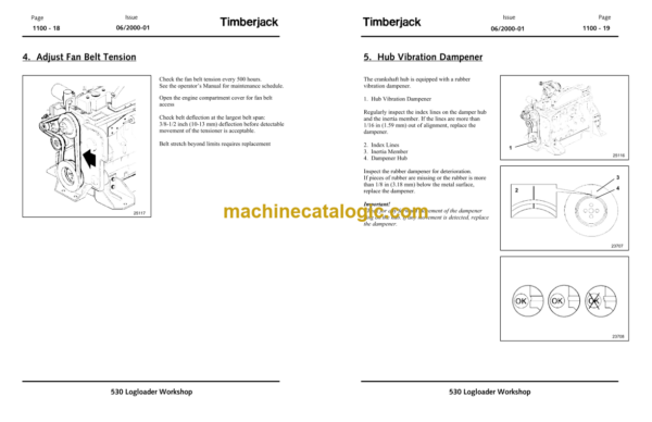 John Deere 530 Log Loader Technical Manual (TM307816)