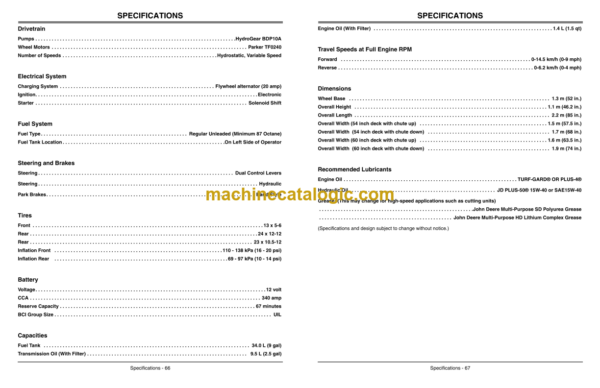 John Deere 737 and 757 Mid-Mount Z-Trak Operator's Manual (OMTCU15013L1)