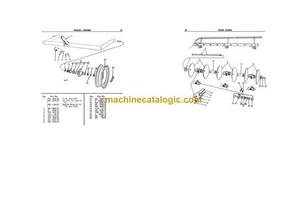 John Deere RW Disk Harrow Operator's Manual (OMB41559)