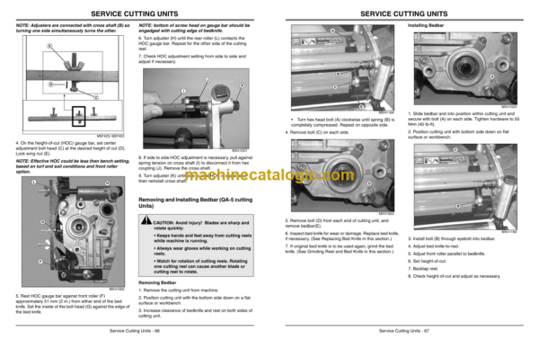 John Deere 2500B and 2500E Professional Greensmower Hybrid Operator's Manual (OMTCU26781)