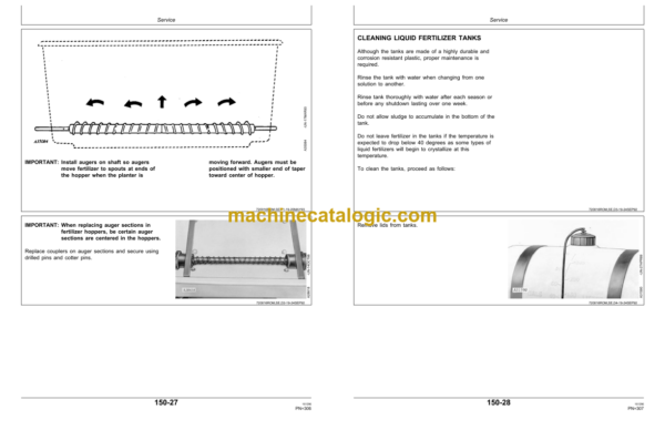 John Deere 7200 MaxEmerge2 Drawn Conservation 12-Row Wide and 16-Row Narrow Flex-Fold Planter Operator's Manual (OMA54950)