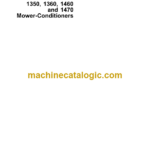 John Deere 1350, 1360, 1460 and 1470 Mower-Conditioners Technical Manual (TM3268)