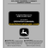 John Deere 2500B and 2500E Hybrid Professional Greensmower Operator's Manual (OMTCU21984)